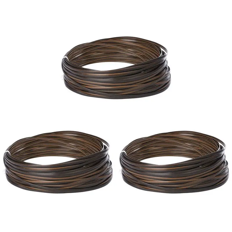 A84X-3X Wicker Repair Kit, Plastic Rattan For Patio Chair Repair Flat Wicker Furniture Repair Replacement