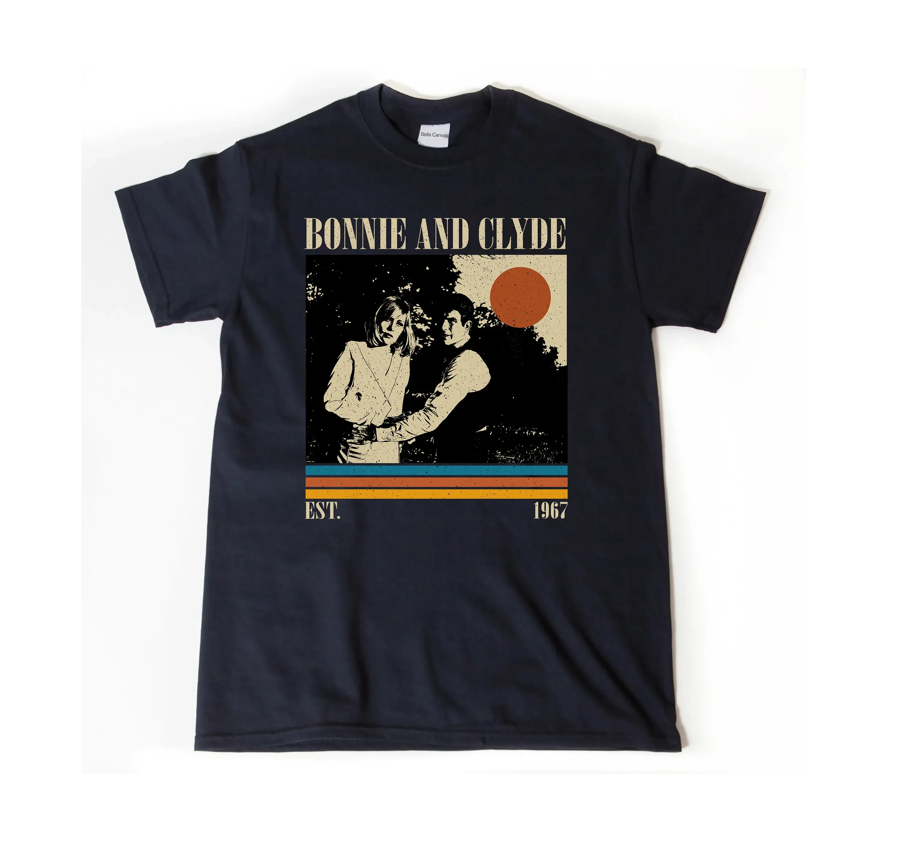 Bonnie And Clyde Movie T Shirt Trendy Birthday s Vintage