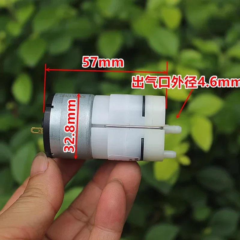 

DC 12V Mini 32mm RK-520TB Motor Air Pump Micro Oxygen Pressure Pump DIY Inflator Aquarium Fish Tank
