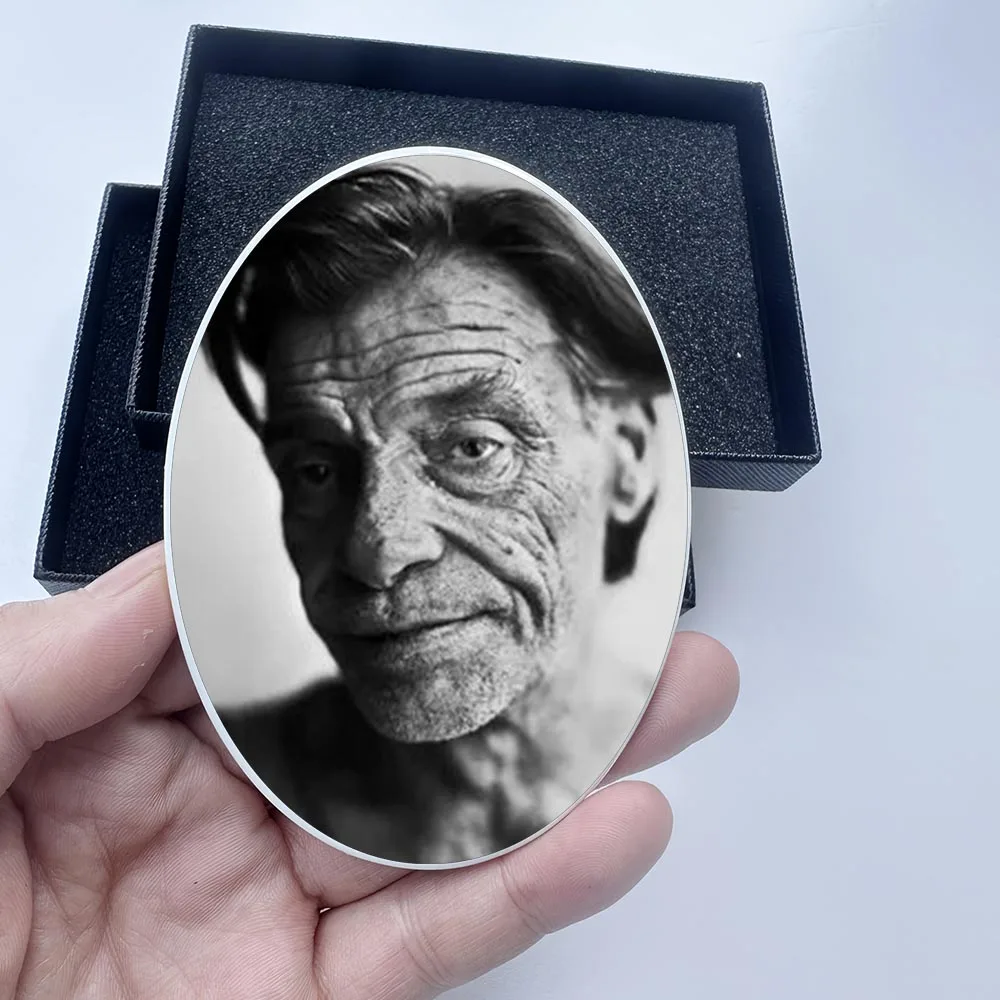 2D Flat Not 3D 1pc Custom Photo Memorial Headstone Tile Memorial Day - Personalized Remembrance Gift Anniversary gift - view 2
