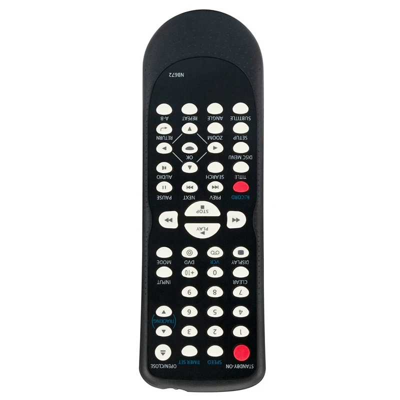 NB672 NB672UD Black Remote Plastic Remote For Magnavox DVD VCR Combo Player DV225MG9 A DV225MG9C DV225MG9B DV226MG9 DV225MG9F7