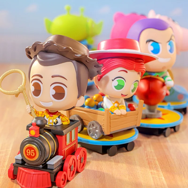 

Original Hottoys Toy Story 30th Anniversary Classic Character Blind Box Figure Buzz Lightyear Toy Gift Woody Jessie‌ Alien Gift