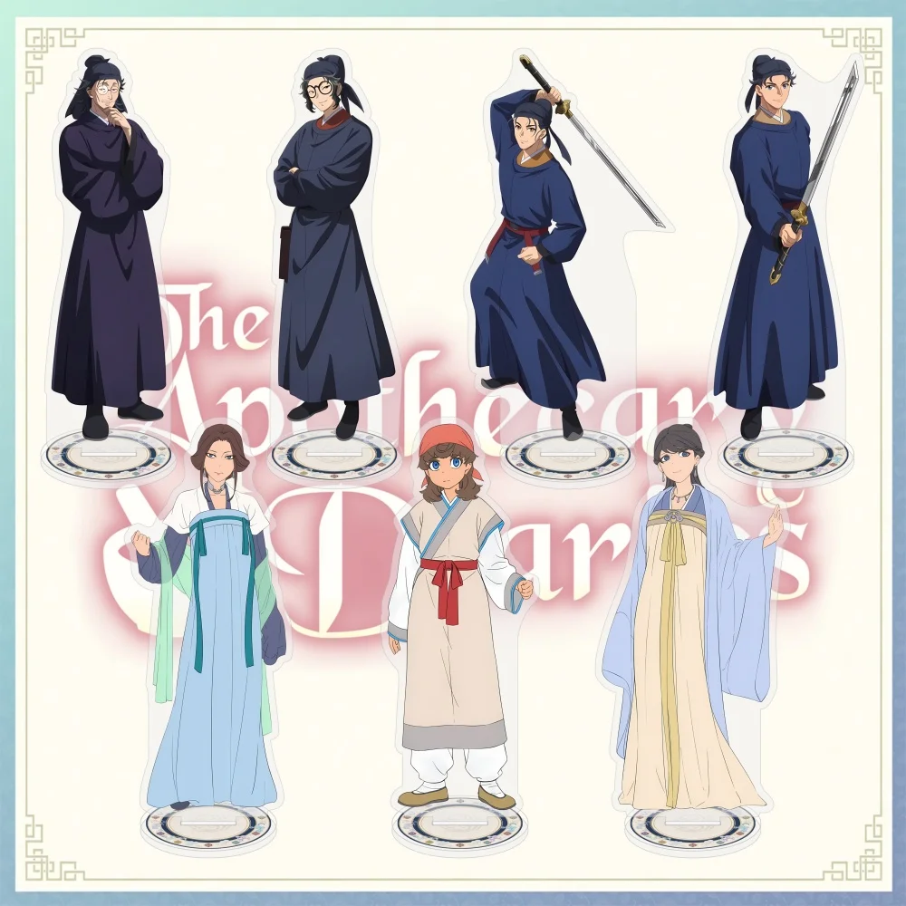 Anime The Apothecary Diaries Acrylic Stand Figure 15cm Maomao Jinshi Cosplay Character Model Plate Desk Decor Standee Keychain