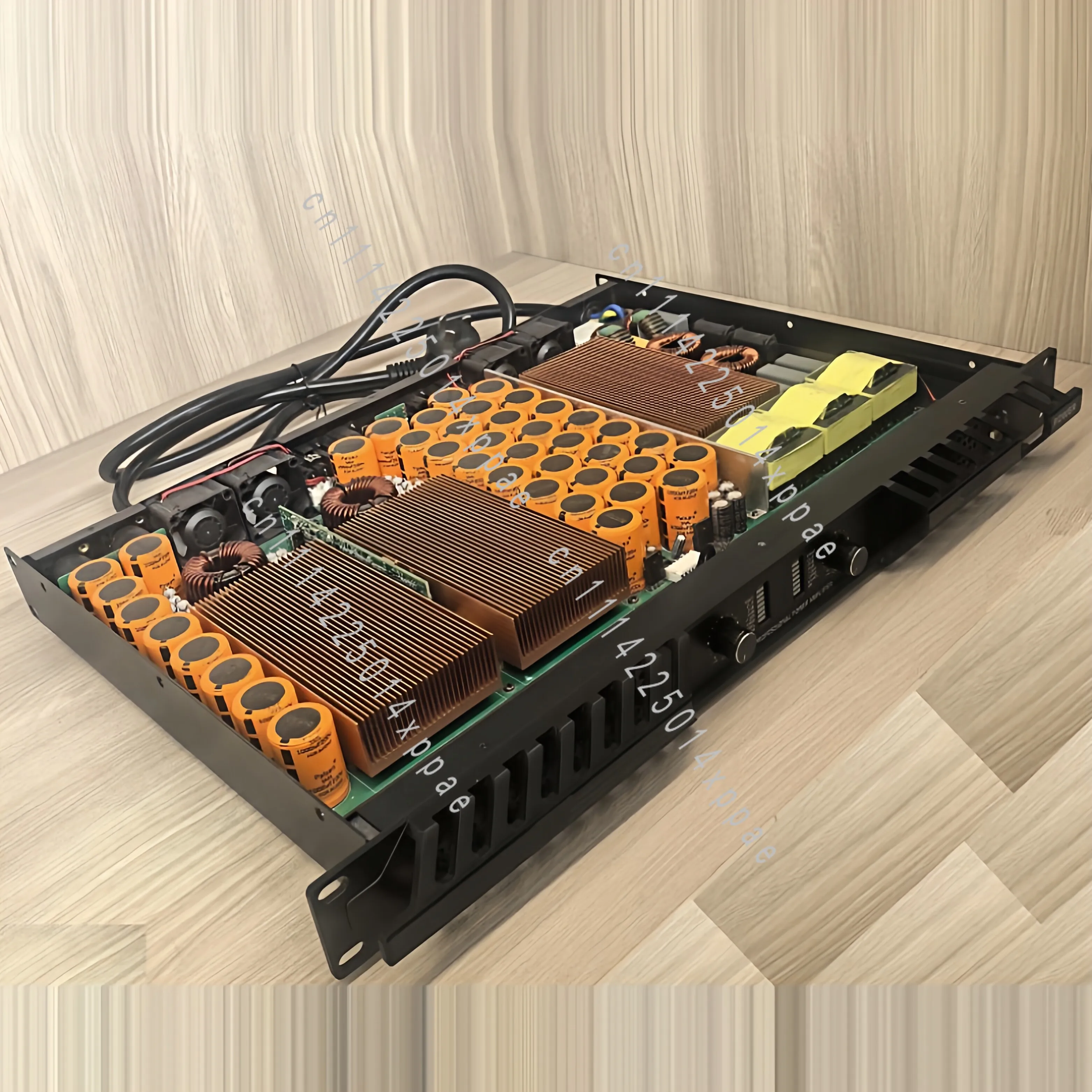 High Power 2000W Professional Digital Pure Post-stage Power Amplifier Home KTV Bar Conference Performance Amplifier