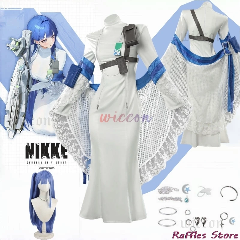 

Game NIKKE：The Goddess of Victory Arcana Cosplay Costume Game Cosplay Girl Sexy Dress Wig Set Halloween Party Outfit for Women