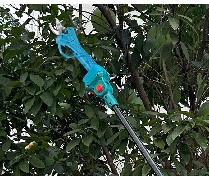 6-Inch Electric Chain Saw, 2.5cm Electric Pruning Shears, 1.7m Telescopic Extension Rod Asta Telescopica Per Potatura A Batteria