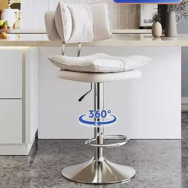 Taburetes Altos, Sillas de Bar, Sillas Elevables, Sillas Giratorias para Caja Registradora Comercial, Sillas de Bar Giratorias, Muebles de Bar AA