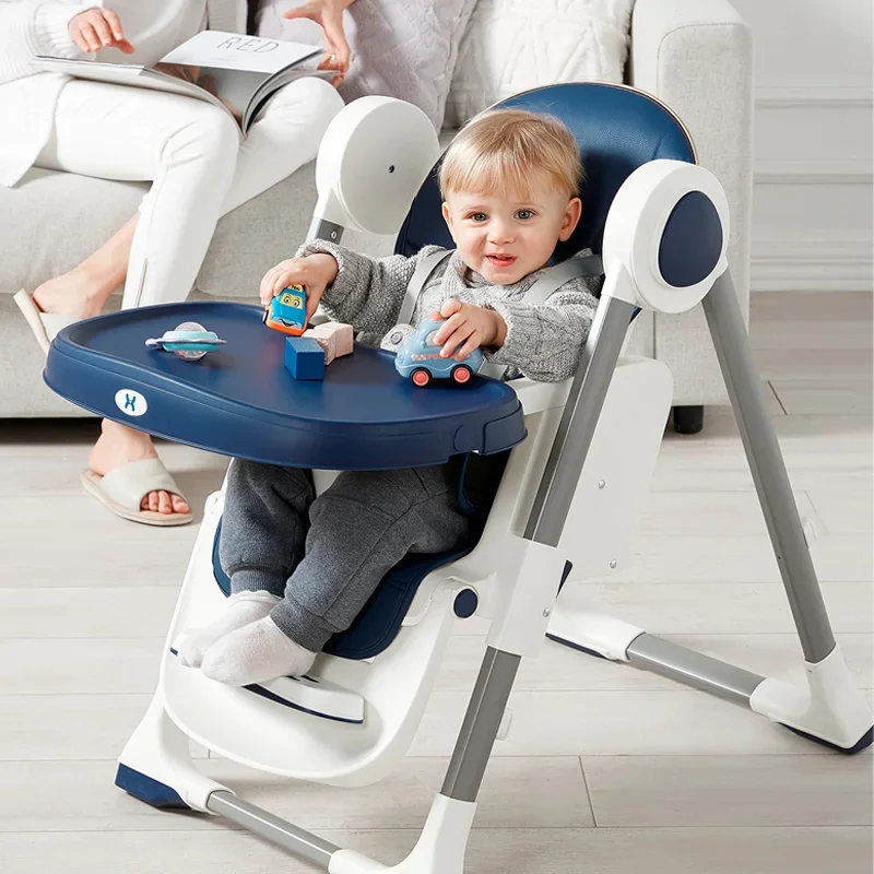 

Portable babies eating dining adjustable booster seat plastic 3 in 1 high feeding baby chair