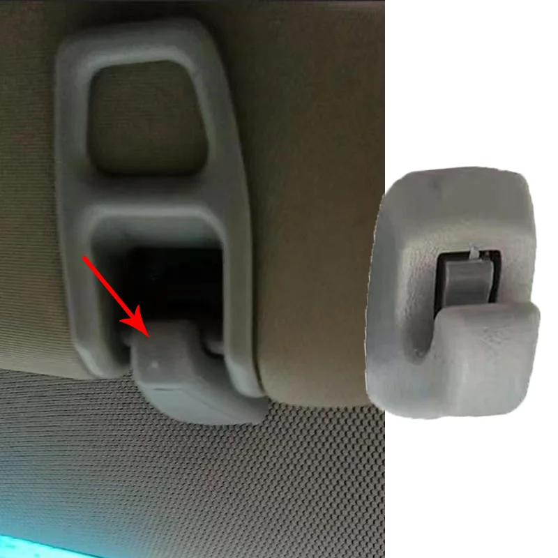 For Chevrolet Verano 2012 2013 2014 2015 2016 2017 Car Sunshade Clip Gray Car Sunshade Support Clip