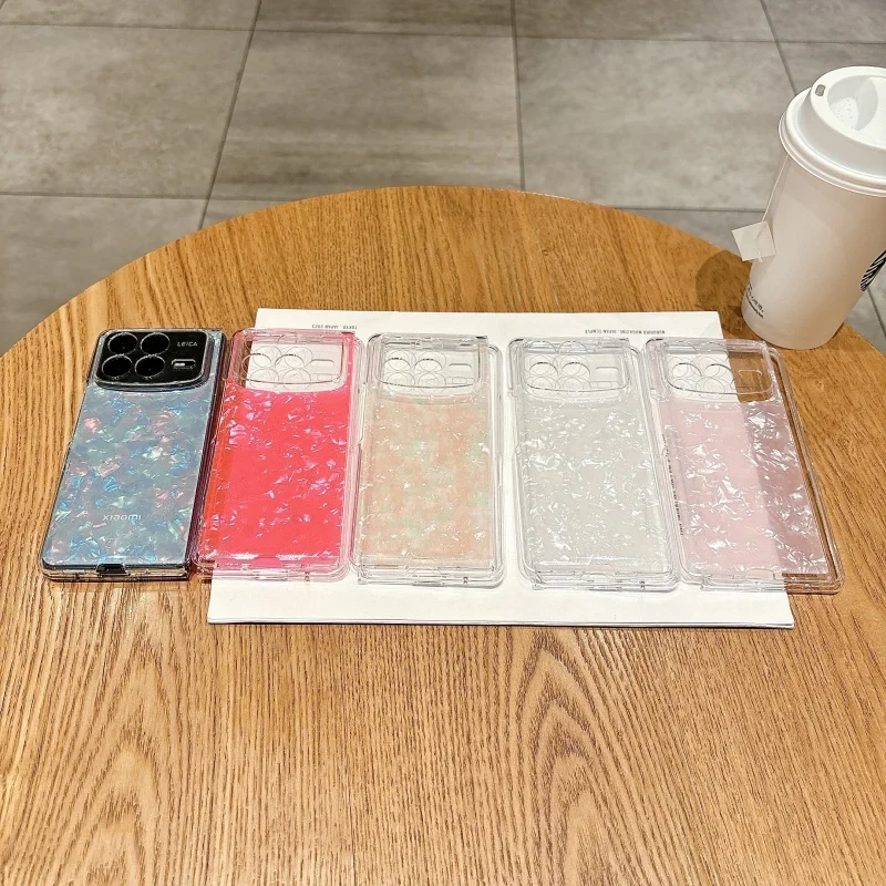 

Phone for XIAOMI FOLD4 Shell Pattern Phone Case for XIAOMI FOLD4