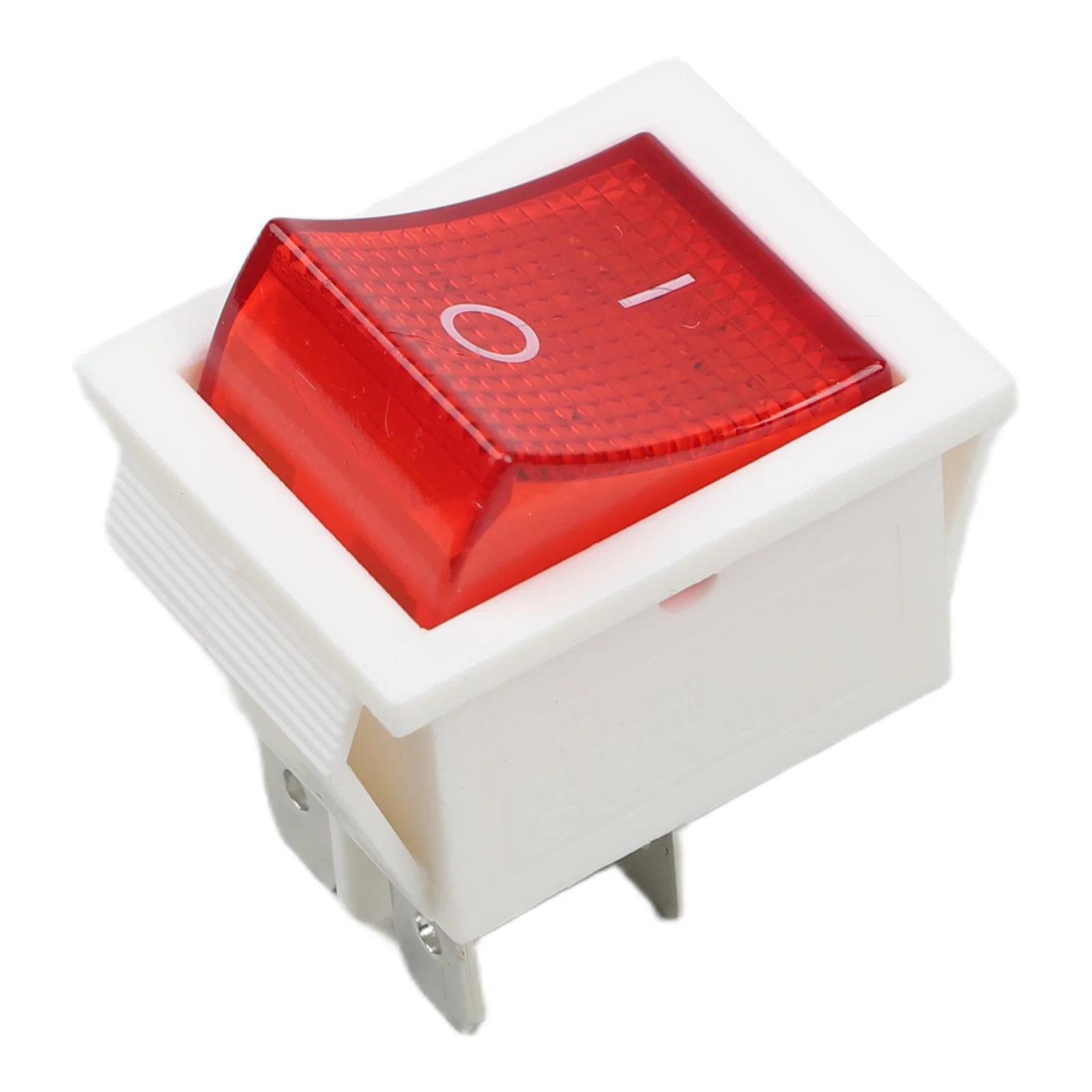 Rocker Switch 16A 240V 20A 125V Double Pole 4 Pin Illuminated ON OFF Switch Compatible with Various Electrical Systems