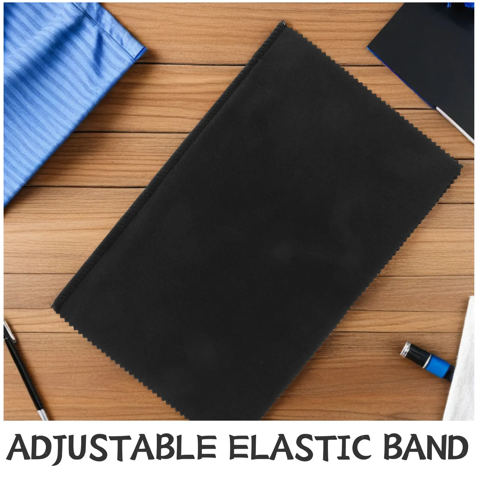 2Pcs Silver Polishing Cloth Jewelry Cleaner 4-Layer Suede Tarnish Remover Cloth for Jewelry Silver Cleaning Wipes