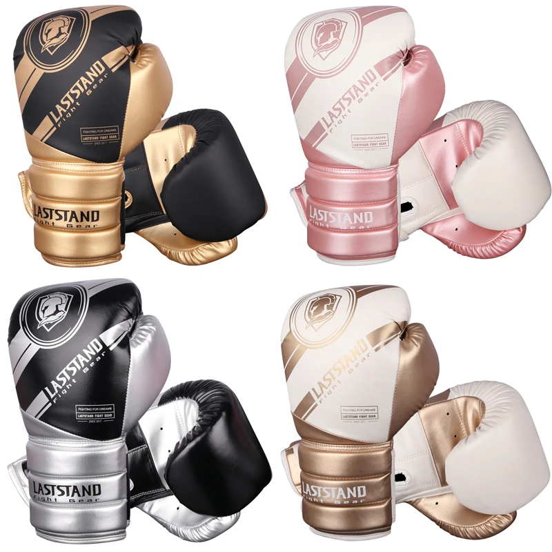 8-14oz High end leather Boxing gloves for men and women adults children fighting sandbags bag training thickened professional