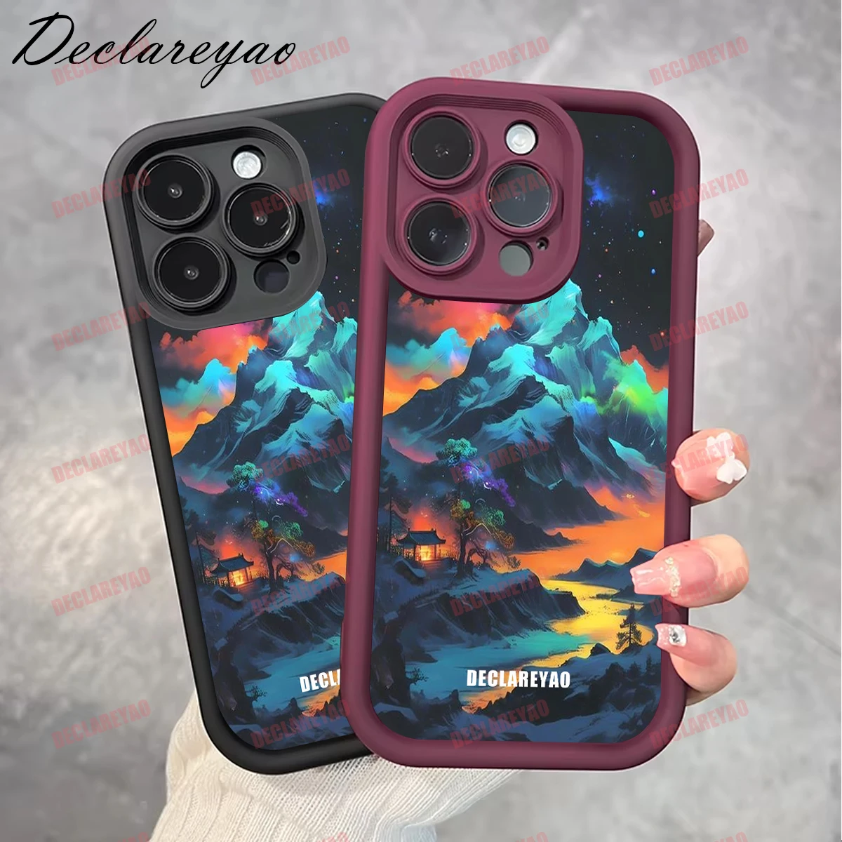 DECLAREYAO ماتي ضوء سليم بولي TPU لينة كوكه ل VIVO V50 سباق Y200 Neo G2 X90S X60 Y28 V11 Y400 X90 Y36 U غطاء حافظة مقاوم للصدمات