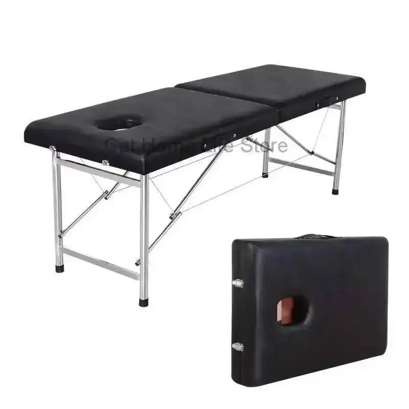 

Bed Beauty Chiropractic Thai Professional Massage Tattoo Beds Pilates Physiotherapy Salon Portable Table Lit Pliant Folding