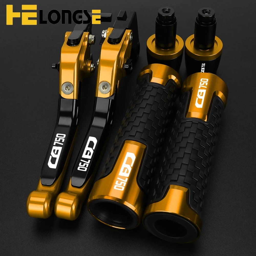 For HONDA CB750 CB 750 2023 2024 2025 2026 Motorcycle Accessories Adjustable Brake Clutch Levers Handlebar Hand Grips Ends 3