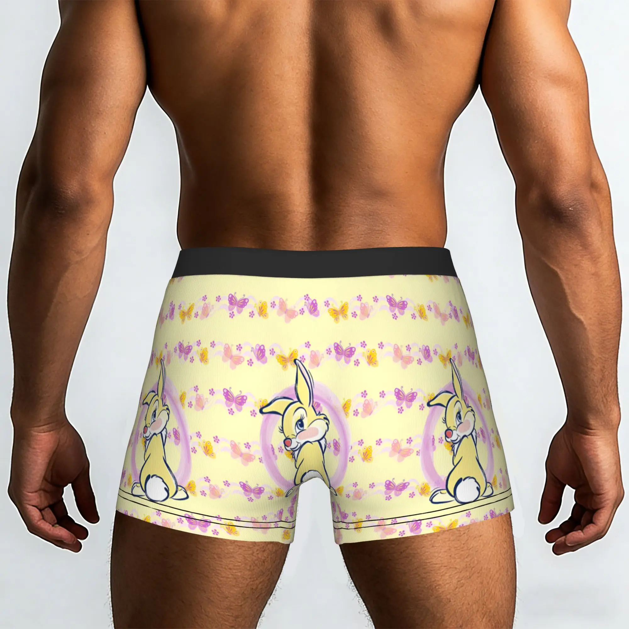 Custom B-Bambies Anime Underwear Men Stretch  Boxer Briefs Shorts Panties Soft Underpants For Homme