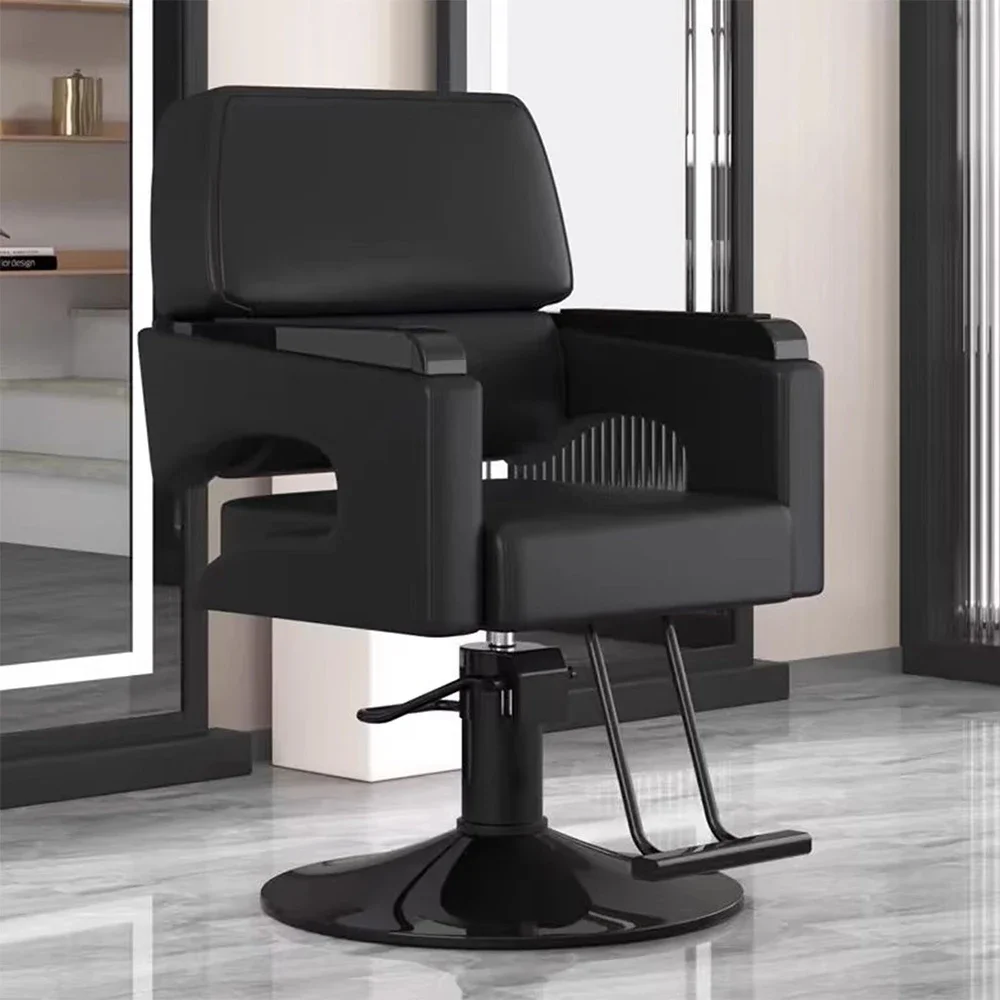 Modern Portable Barber Chair Aesthetic Comfortable Delicate Luxury Salon Chair Beauty Ergonomic Cadeira Barbeiro Salon Furniture