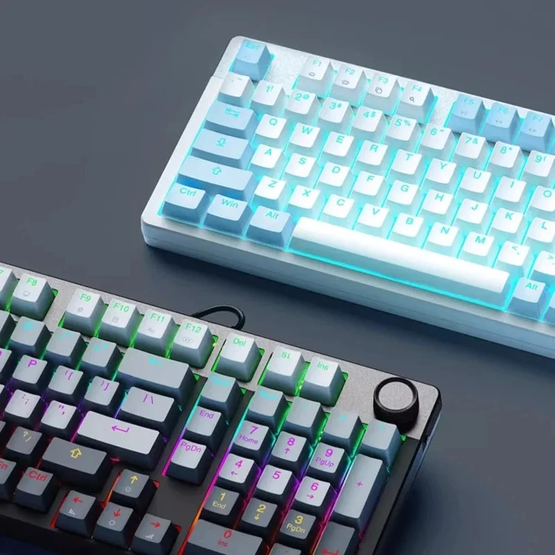 DAREU EK815pro لوحة المفاتيح الميكانيكية الألعاب الكمبيوتر المحمول مكتب لوحة المفاتيح السلكية بوليمر تحديد المواقع مجلس قذيفة USB لوحة مفاتيح الألعاب هدية