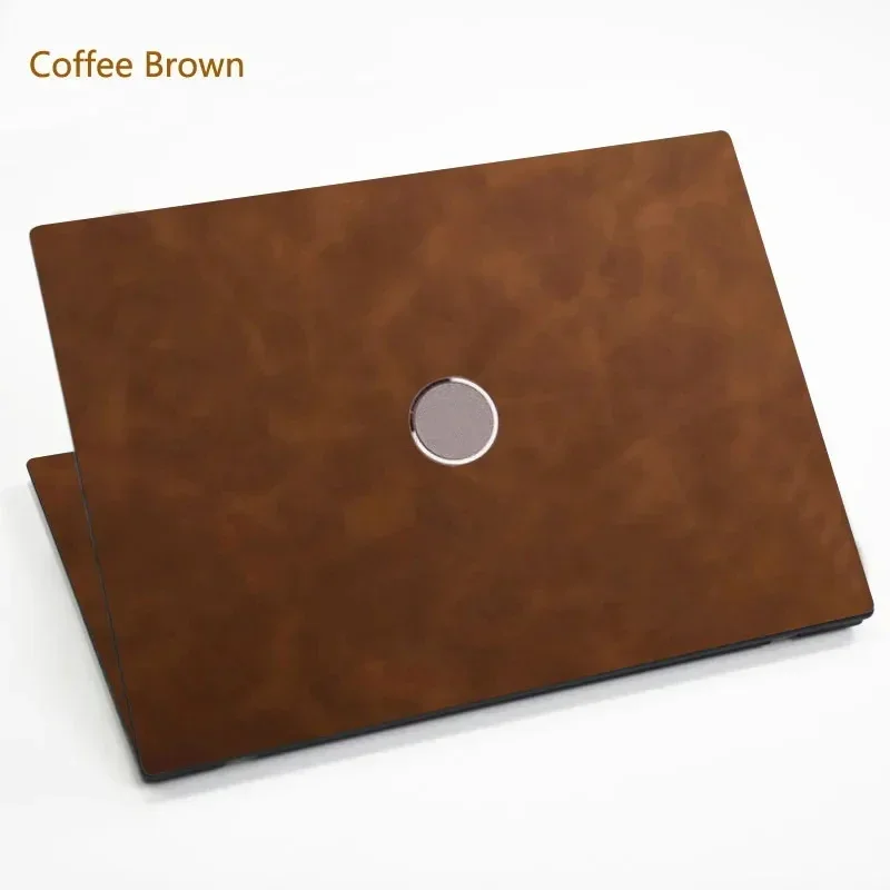Crazy Horse PU Leather Skin Sticker Cover for DELL Precision 3520 3570 3571 (2022) 5510 15-inch 5760 7710 17-inch