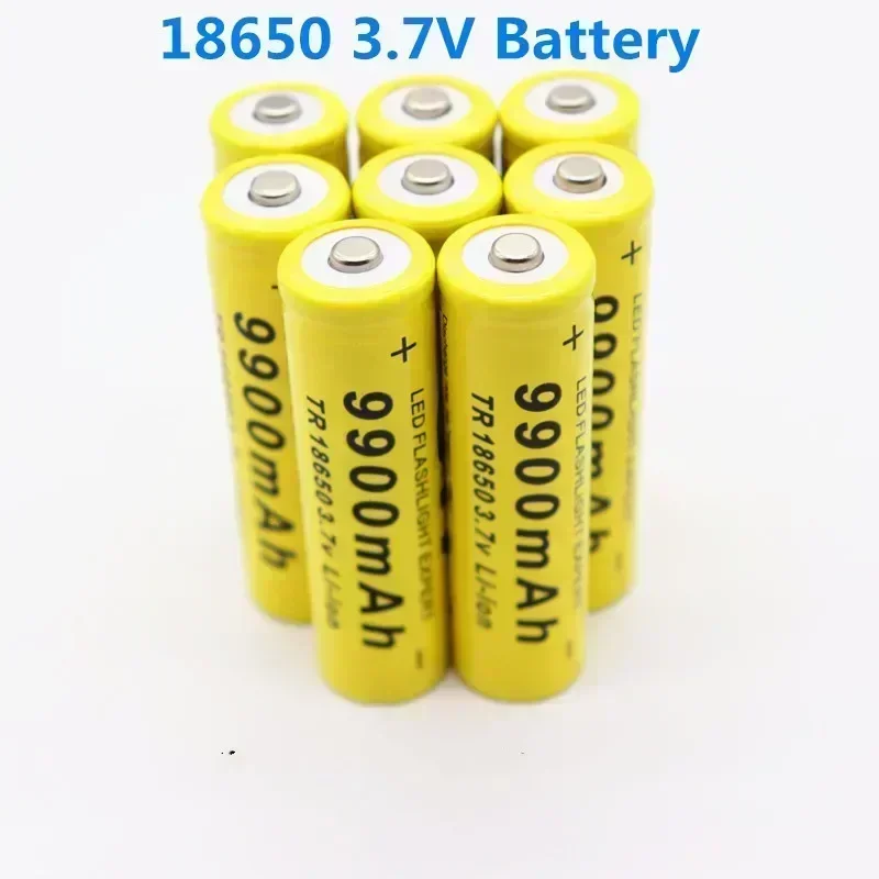 

2-20pcs/Lot 18650 battery 3.7V 9900mAh rechargeable liion battery for Led flashlight Torch batery litio battery