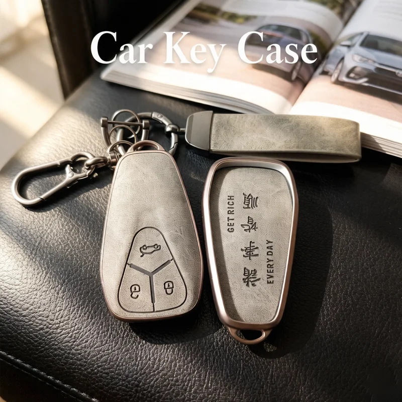 Funda para llave de coche para Skyworth EV6, Skywell ET5, HT-i, HTI, Imperium, SEV, Elaris Beo, Phev, llavero, carcasa, funda para control remoto, accesorios