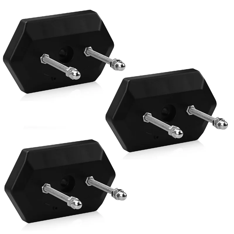 3 Packs Wall Mount Skateboard Holder Skateboard Hanger for Skateboard Deck Display and Storage