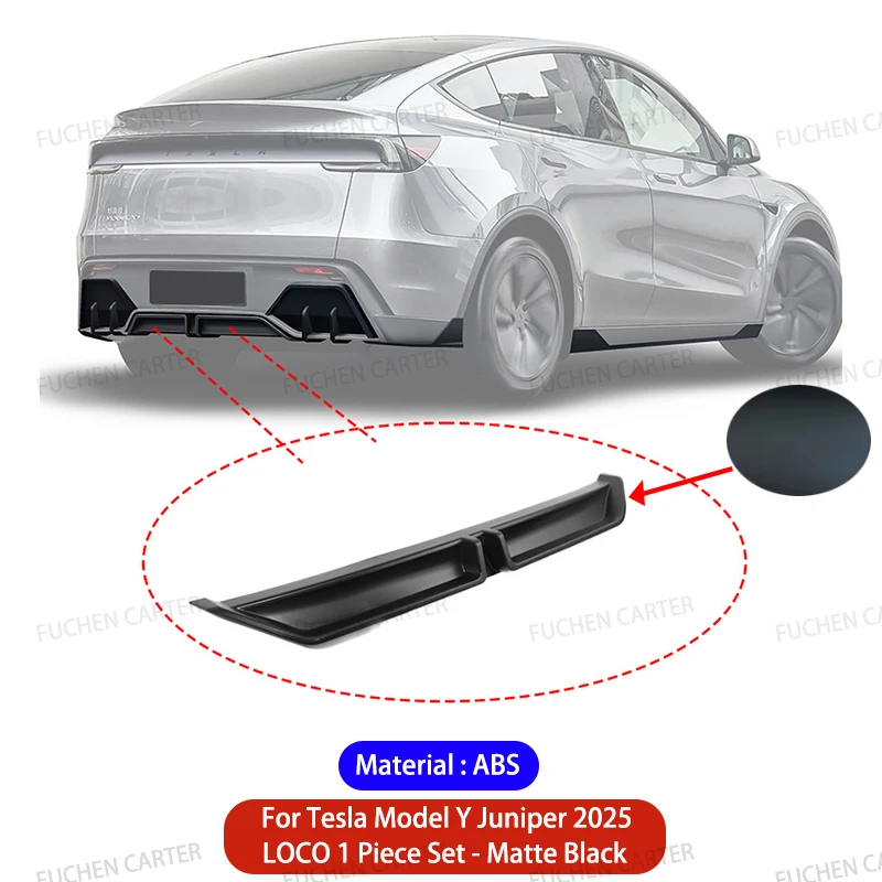 1PCS Matte black