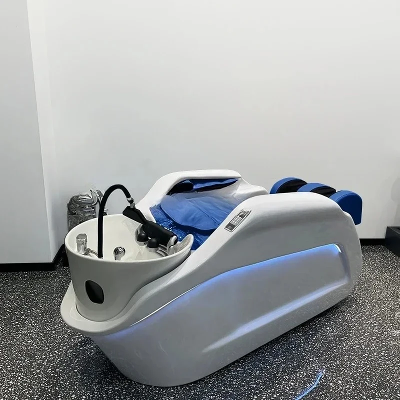 

AAAutomatic Intelligent Electric Massage Shampoo Bed Barber Shop Full Body Heating For Hair Salon