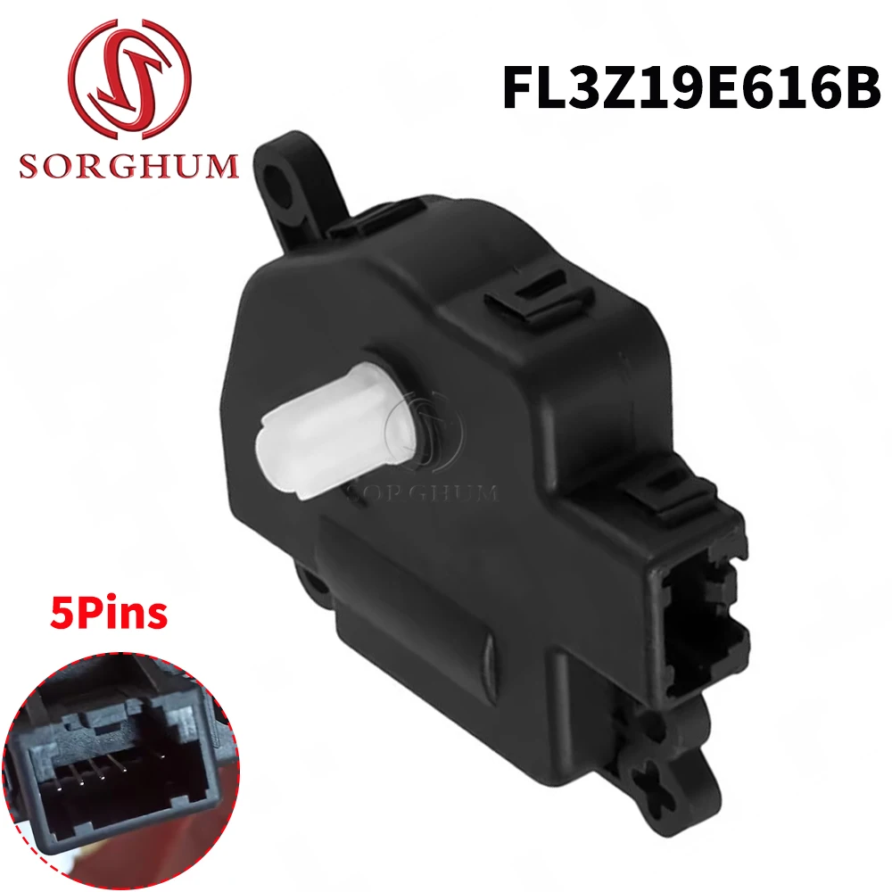 Car HVAC Heater Blend Actuator Motor for Ford Expedition F150 F250 F350 F-450 F-550 Super Duty FL3Z19E616B FL3Z-19E616-B 604-290