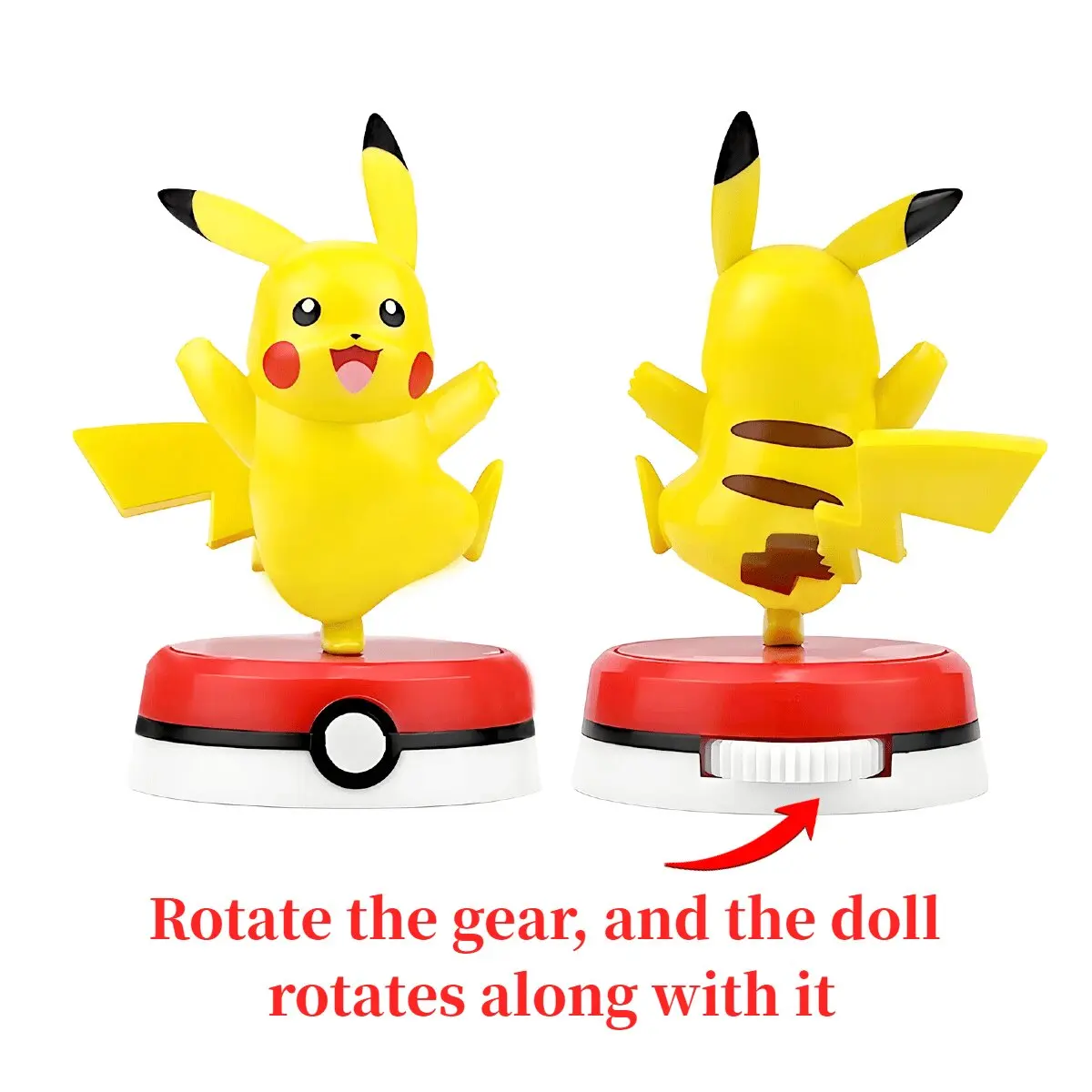 Genuine Pokemon Character Figure Toy doll Style Pikachu Charizard Gengar Mewtwo Psyduck Slowpoke Anime Characters Ornaments Gift