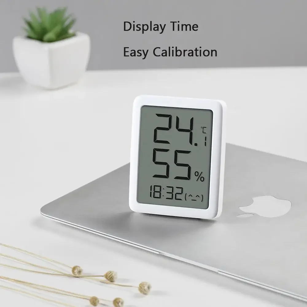 Miaomiaoce E-ink Screen LCD Large Digital display Thermometer Hygrometer Clock Timmer watch Temperature Humidity Sensor