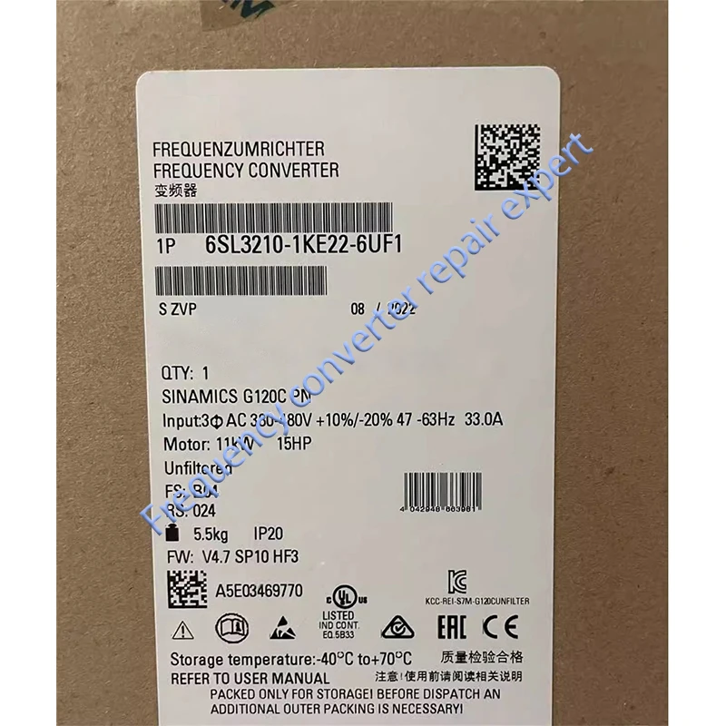 

6SL3210-1KE22-6UF1 6SL3 210-1KE22-6UF1 6SL32101KE226UF1 Original Factory Agent, New Original