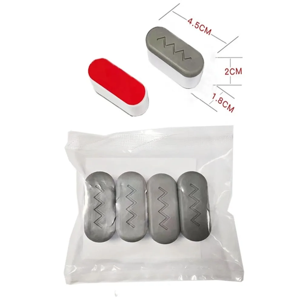 4pcs Anti-slip Toilet Seat Bumper Strong Buffer Adhesive Function Bidet Seat Bumpers Comfortable Toilet Lid Cushion