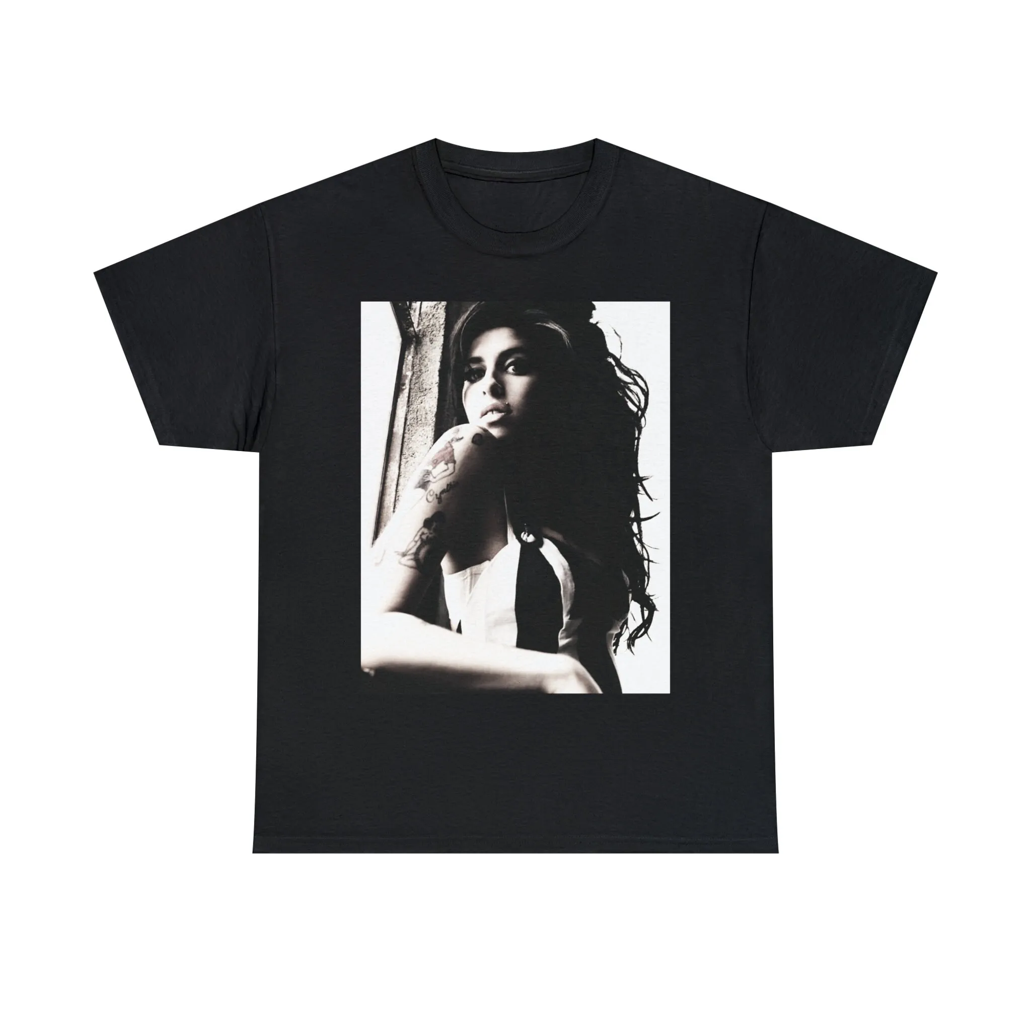 Amy Winehouse Vintage Retro T Shirt Style Bootleg 90s Inspired Aesthetic Photoshoot For Fan