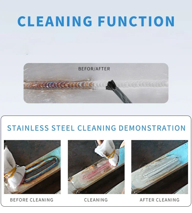 mesin pembersih cetakan GCS03PLUS mesin las dingin cerdas