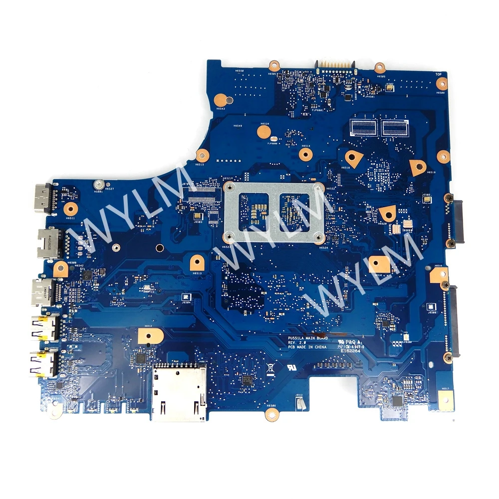 PU551LA Motherboard i5/i7-4th CPU Mainboard For ASUS PRO551L PU551LD PU551LA PU551L PU551 Laptop Motherboard 100%  OK