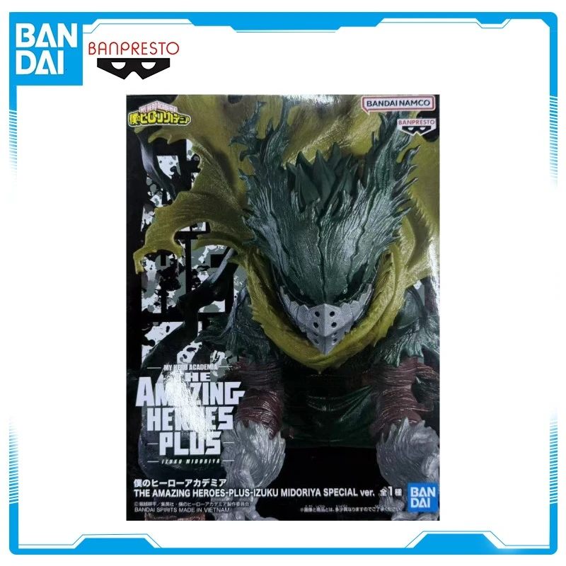 

В наличии оригинальная фигурка BANPRESTO THE AMAZING HEROES PLUS My Hero Academia Special Ver Izuku Midoriya, экшн-модель аниме, игрушка WY