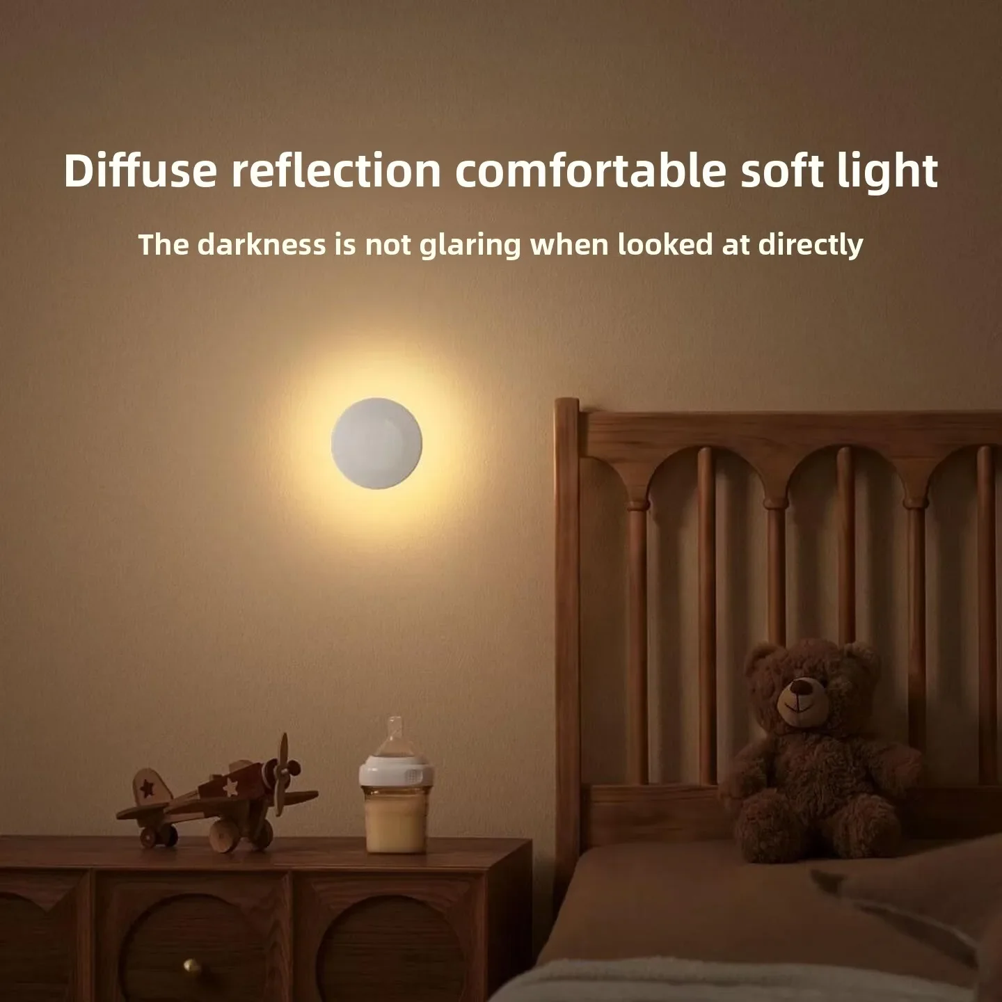 Mijia Night Light 4 Radar Motion Activated LED Nightlight Rechargeable Magnetic Wall Lamp Indoor Light for Bedroom Stairs Toilet