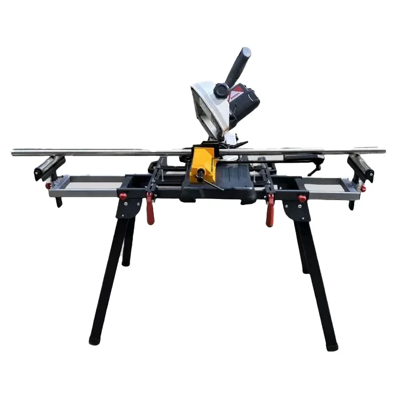 

Подставка для торцовочной пилы LP-OT Max, выдвижная направляющая, грузоподъемность 200 кг, быстрая установка и снятие с железной рамой, совместимая и портативная