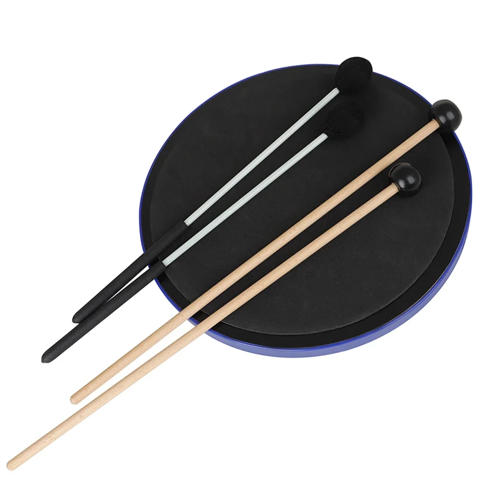 SLADE 2 Pair Marimba Drumsticks Drum Mallets Rubber Head and Wool Head Drum Sticks Percussion Instrument Parts & Accessories