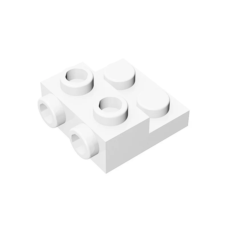 50 Stück 99206 Modifizierte Platte 2x2x2/3 mit 2 Noppen an der Seite Bausteine Spielzeug für Technische Bauwerke Geschenk DIY MOC Kompatibel – Detail 11