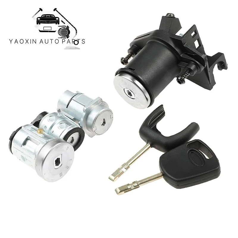 

Lock Door Ignition Barrel With 2 Keys Ignition Switch For Ford Fiesta Starter MK5 Fusion 2S61-A22050-BM 1479660