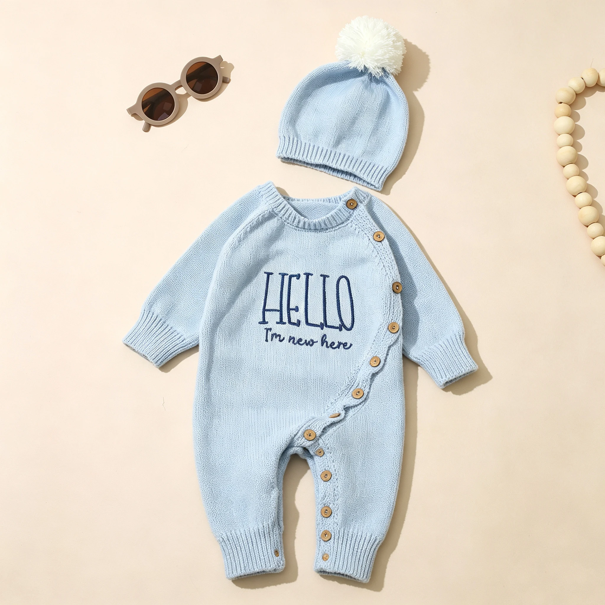 Neugeborenes Baby Junge Mädche – Baby Nursery Embroidery Bewertung und Preis