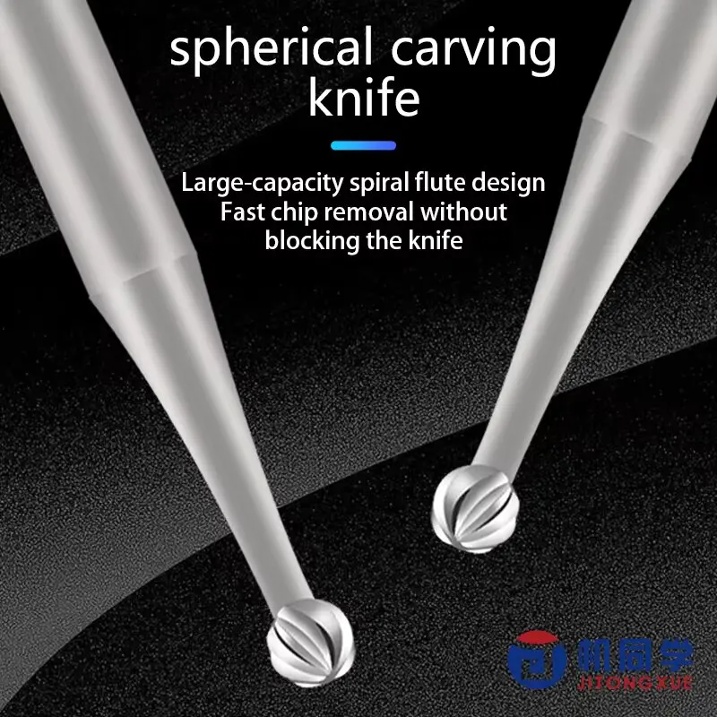 JTX JS-03 0.3 0.4 0.5mm Tungsten Steel Grinding Tip Solder Joint Polishing Tool for iPhone Android Motherboard BGA IC Repair Kit
