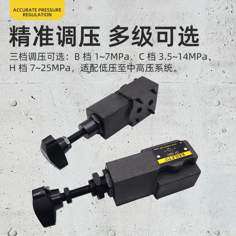 Overflow Pressure Regulator Direct Acting Overflow Valve DT/DG-02-B/C/H-22 Pressure Valve, Safety Valve view 5