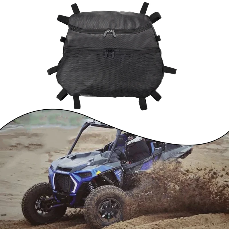 

Overhead Nylon Storage Bag ATV Premium Overhead Storage Bag For Polaris RZR 800 / S 800 Organizer Bag Easy To Install