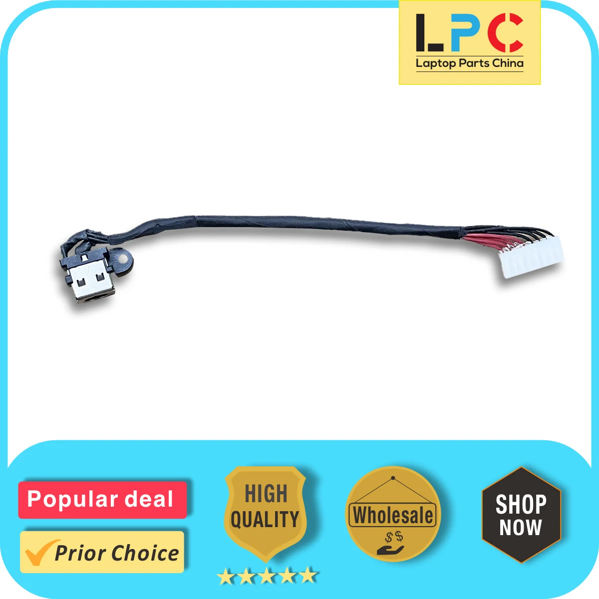 

For ASUS G551JK G551JM G551JW G551JX DC Power Jack Charging Port Socket Connector With Cable