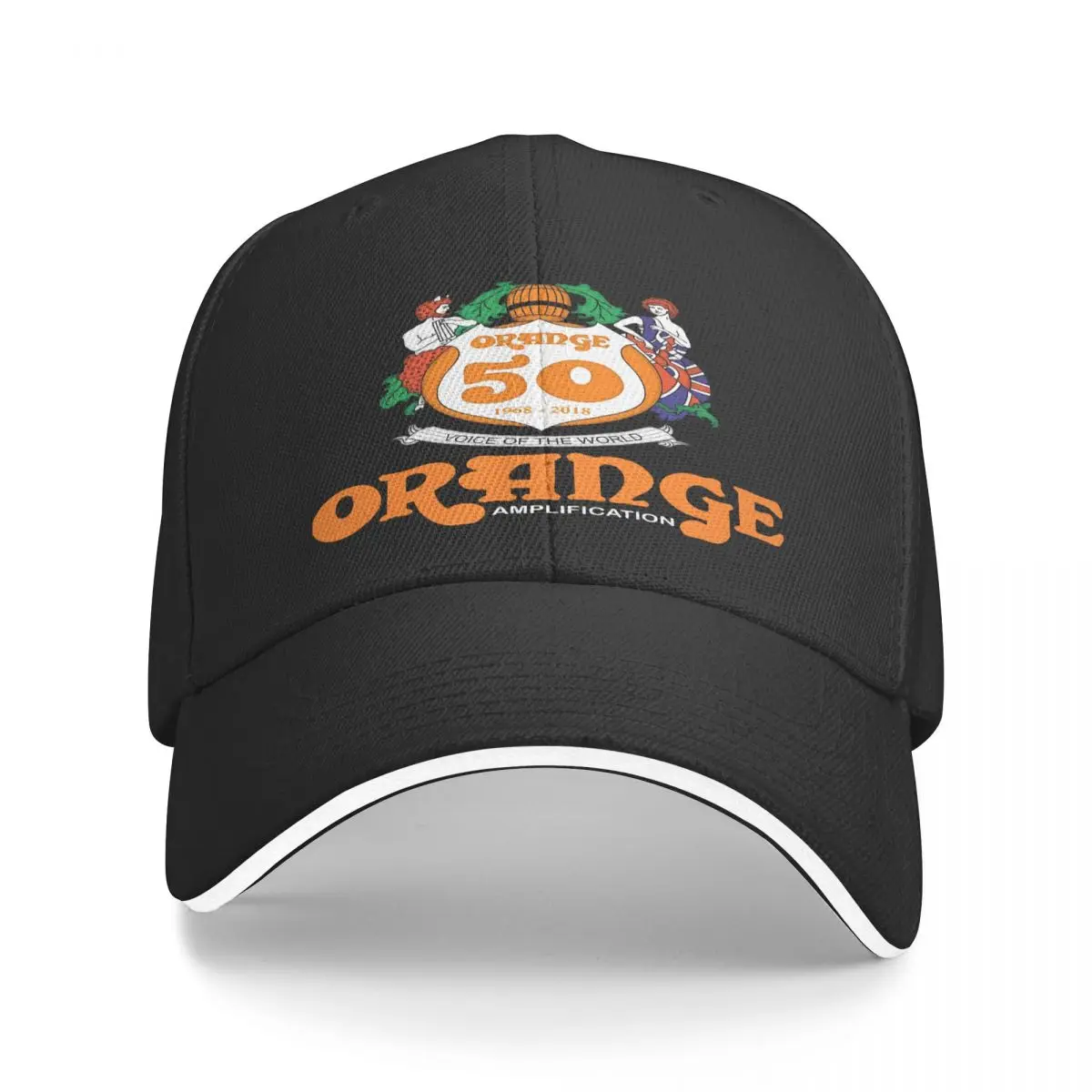 New Orange Amps Amplification Logo Hat Men Caps Men Baseball Caps Cap Free Shipping Man Hat Baseball Cap