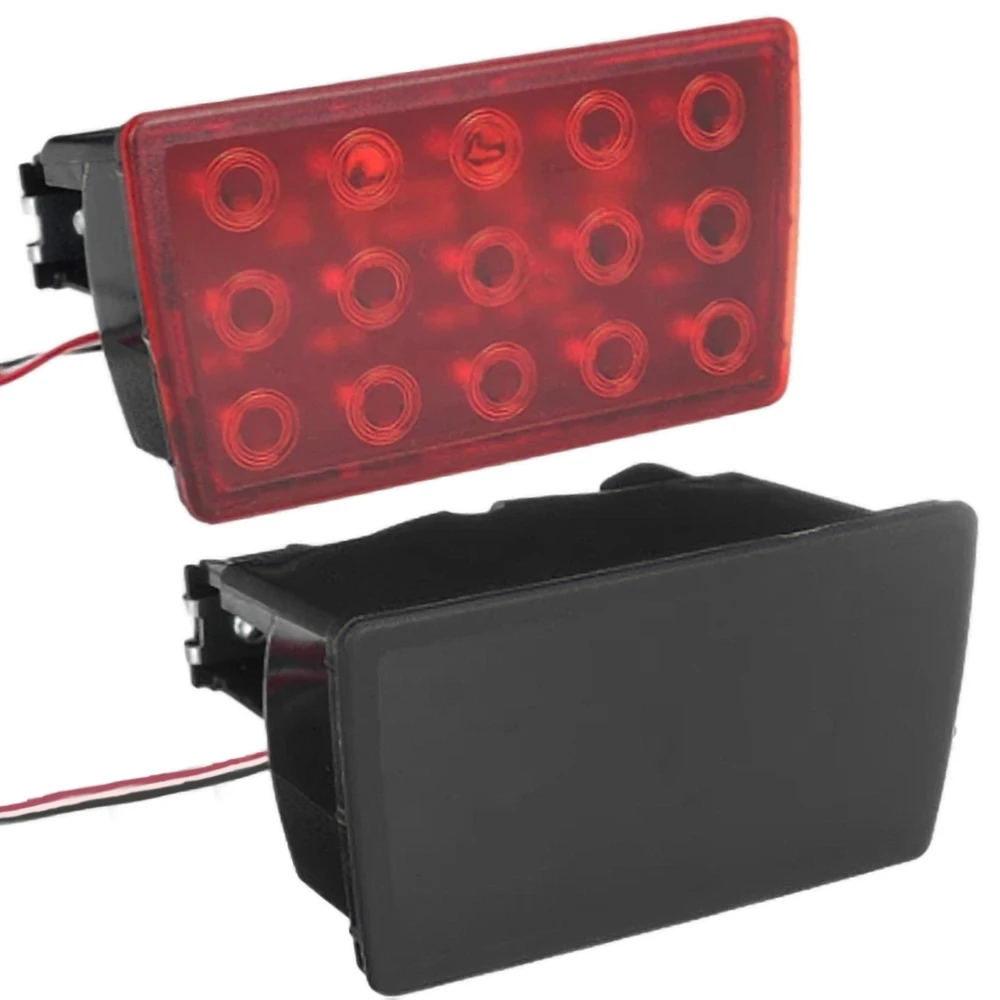

1x 12V Red Rear Bumper Brake Light LED For Subaru Impreza WRX/STI XV Crosstrek Fog Brake Light Stop Lamp Rear Bumper Signal